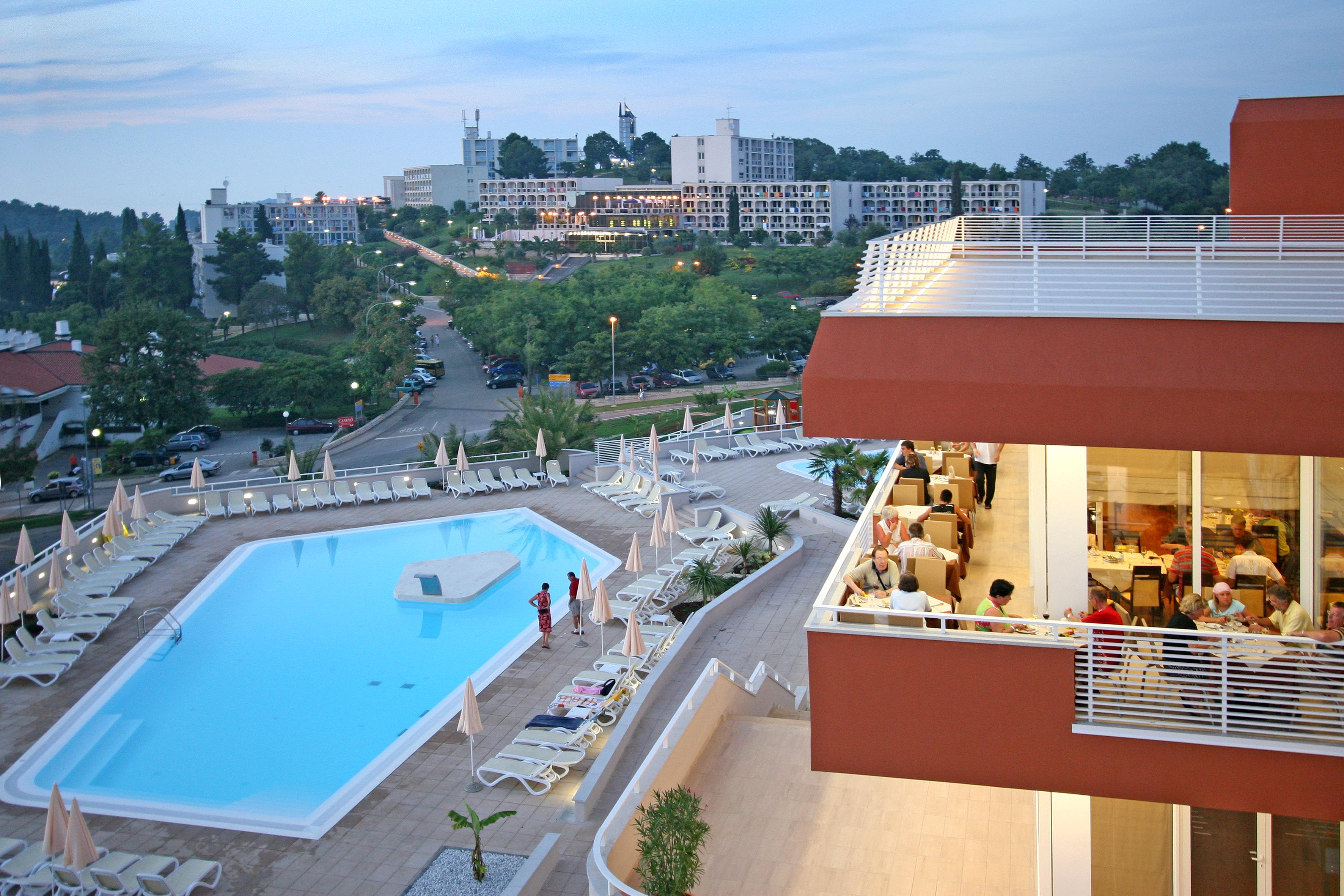 Hotel Albatros Plava Laguna Poreč Dış mekan fotoğraf